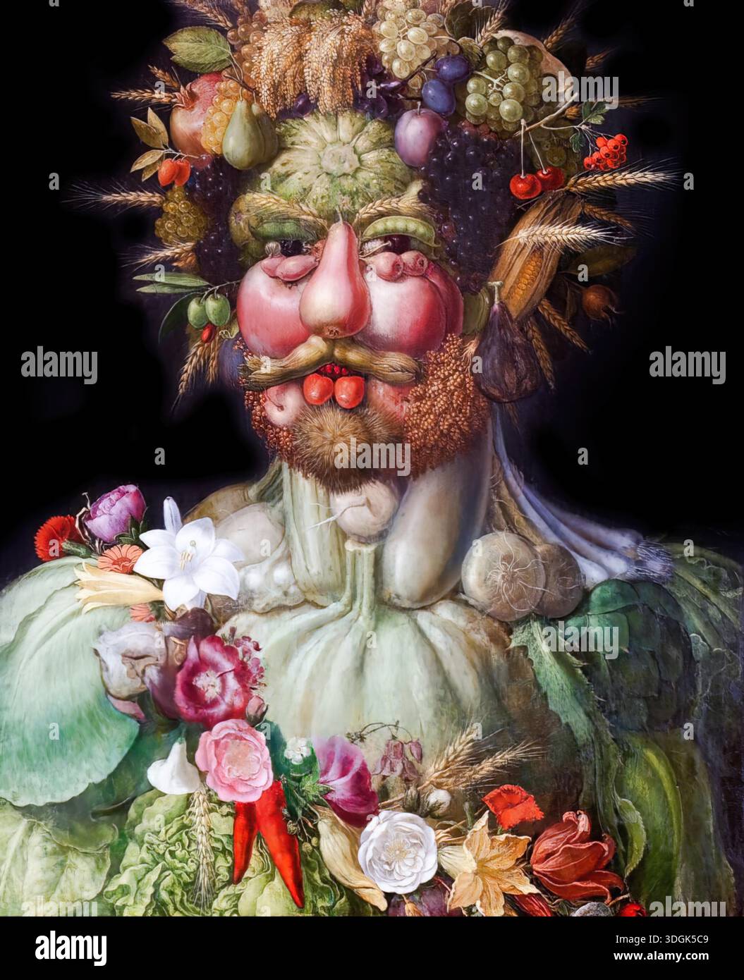 Arcimboldo: 1526-1593 画集 水彩画 ジュゼッペ・アルチンボルディ