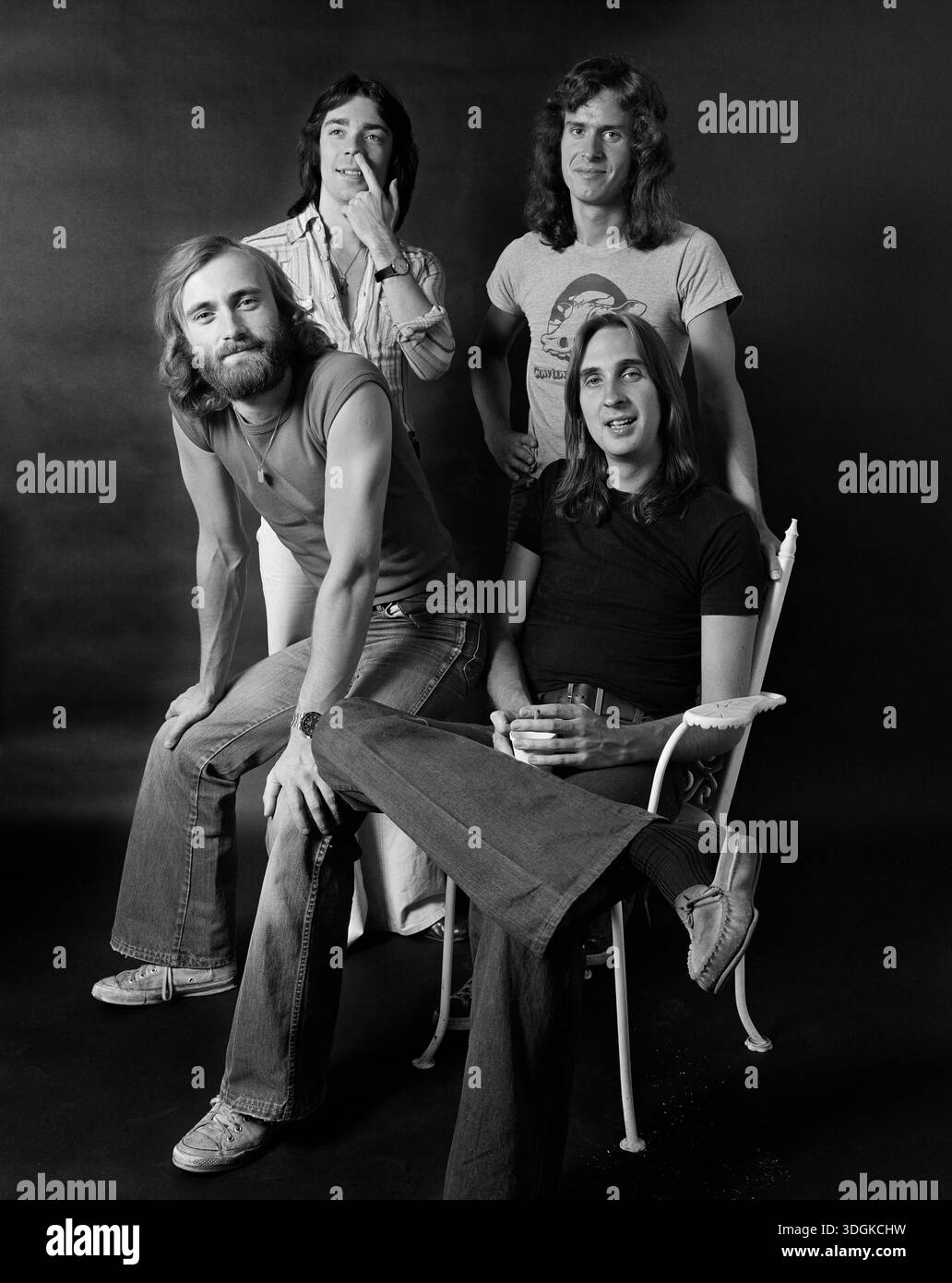 Genesis band 1976 hi-res stock photography and images - Alamy