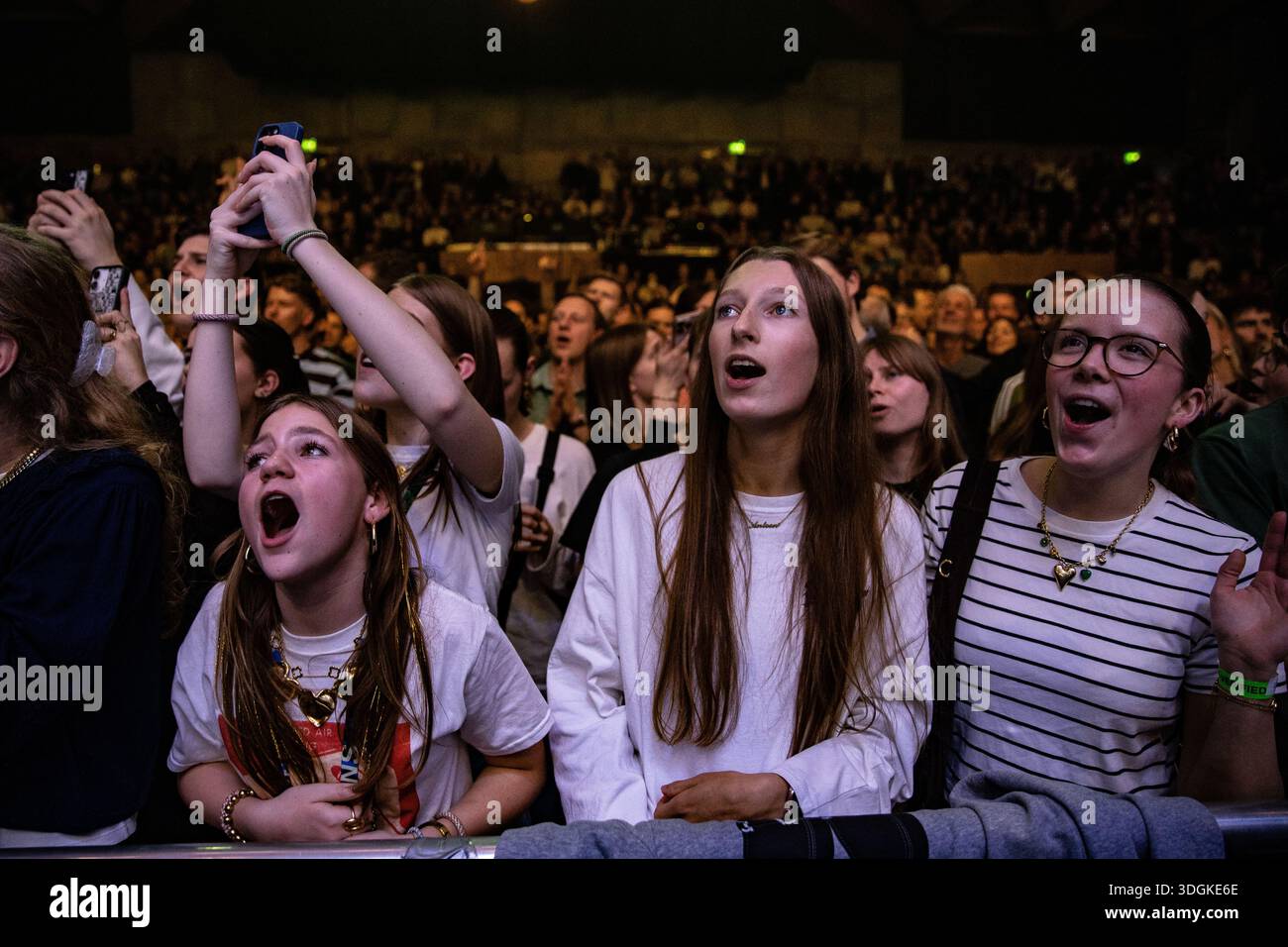 GRONINGEN - Antoon fans during a concert at the Oosterpoort on the ...