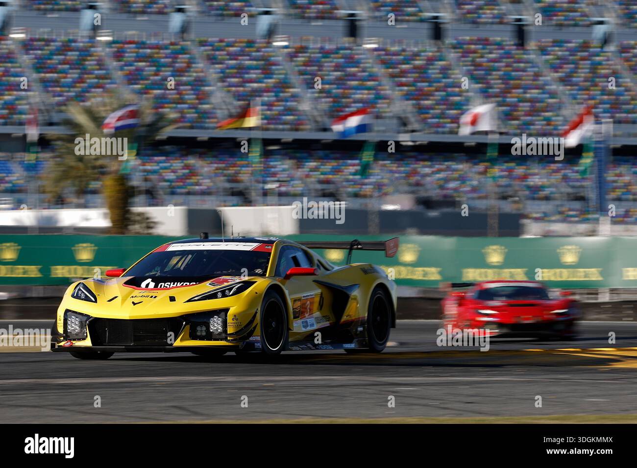 DAYTONA BEACH, FL - JANUARY 16: #3: Corvette Racing by Pratt Miller ...