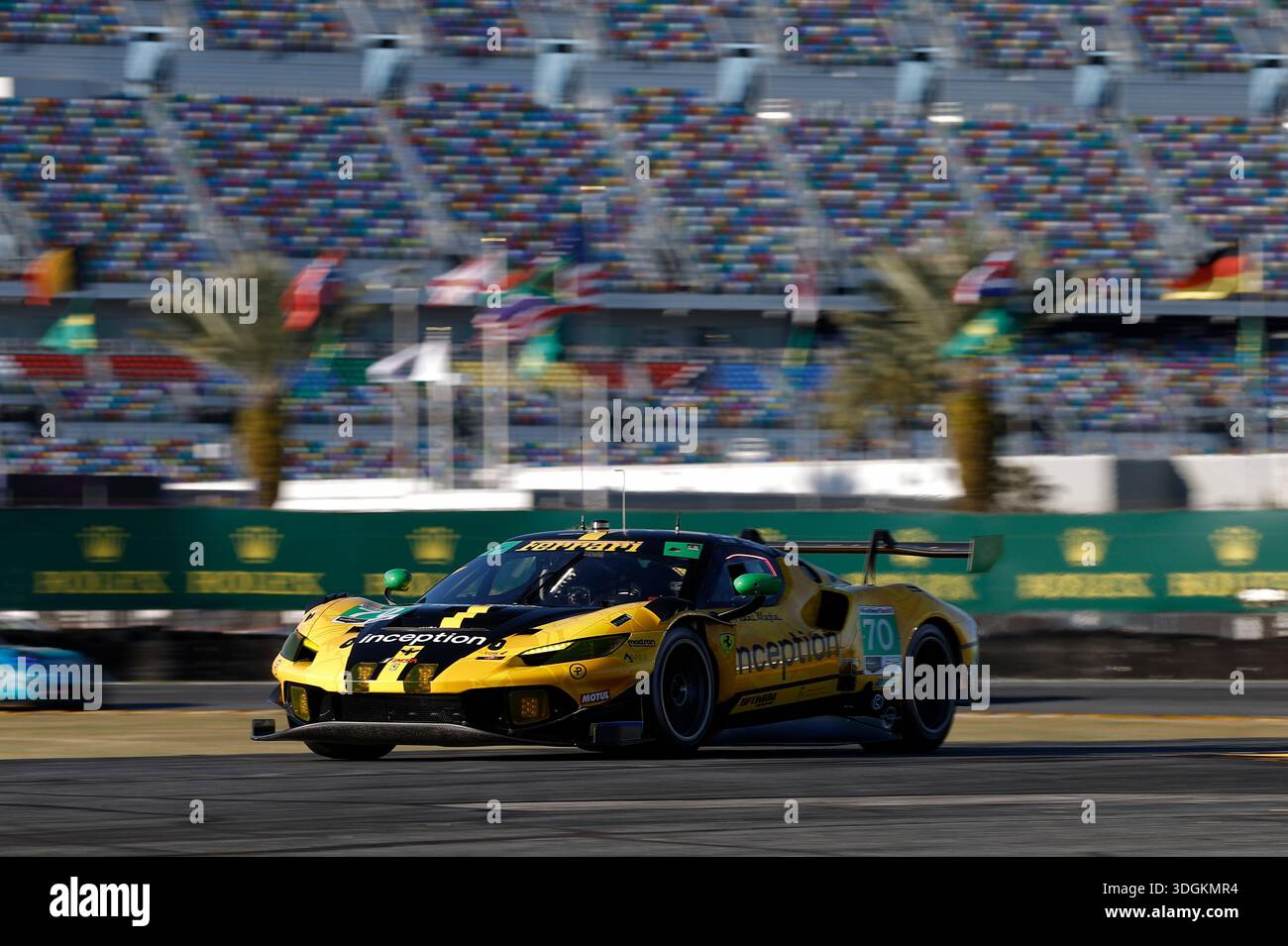 DAYTONA BEACH, FL - JANUARY 16: #70: Inception Racing, Ferrari 296 GT3 ...