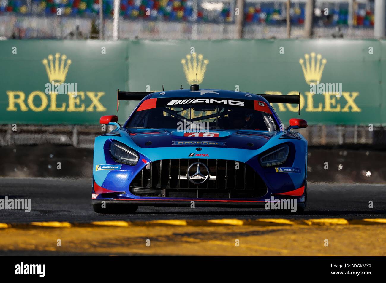 DAYTONA BEACH, FL - JANUARY 16: #48: WINWARD RACING, Mercedes-AMG GT3 ...
