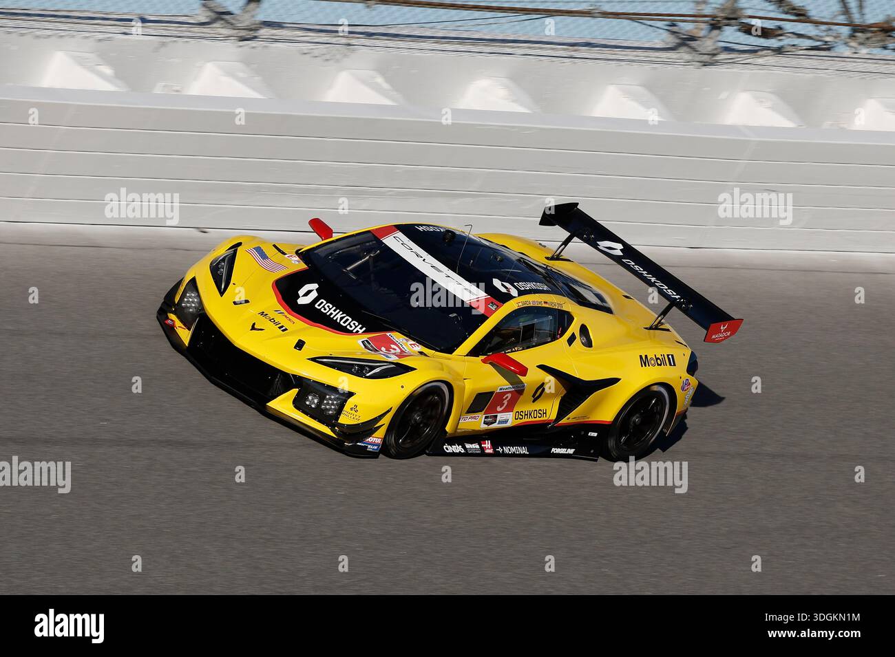 DAYTONA BEACH, FL - JANUARY 16: #3: Corvette Racing by Pratt Miller ...
