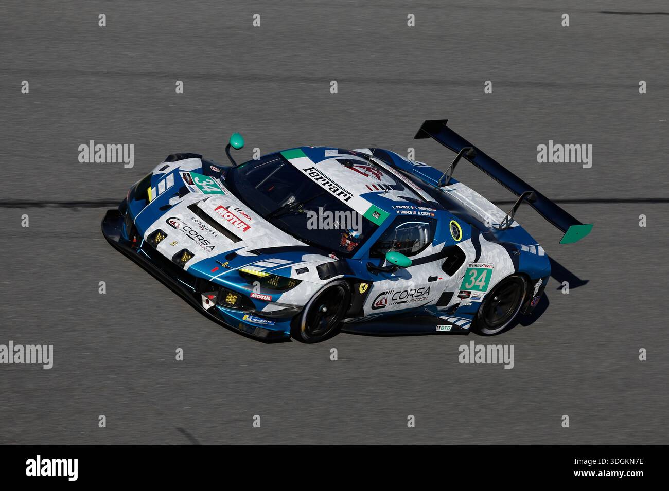 DAYTONA BEACH, FL - JANUARY 16: #34: Conquest Racing, Ferrari 296 GT3 ...
