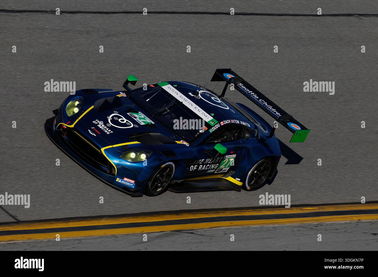 DAYTONA BEACH, FL - JANUARY 16: #27: Heart of Racing Team, Aston Martin ...