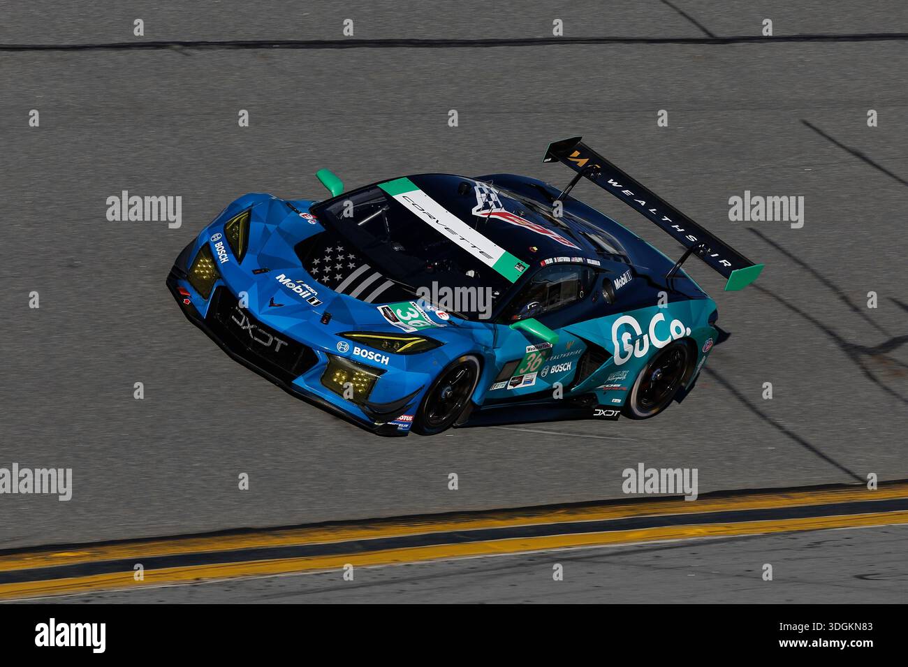 DAYTONA BEACH, FL - JANUARY 16: #36: DXDT Racing, Corvette Z06 GT3.R ...