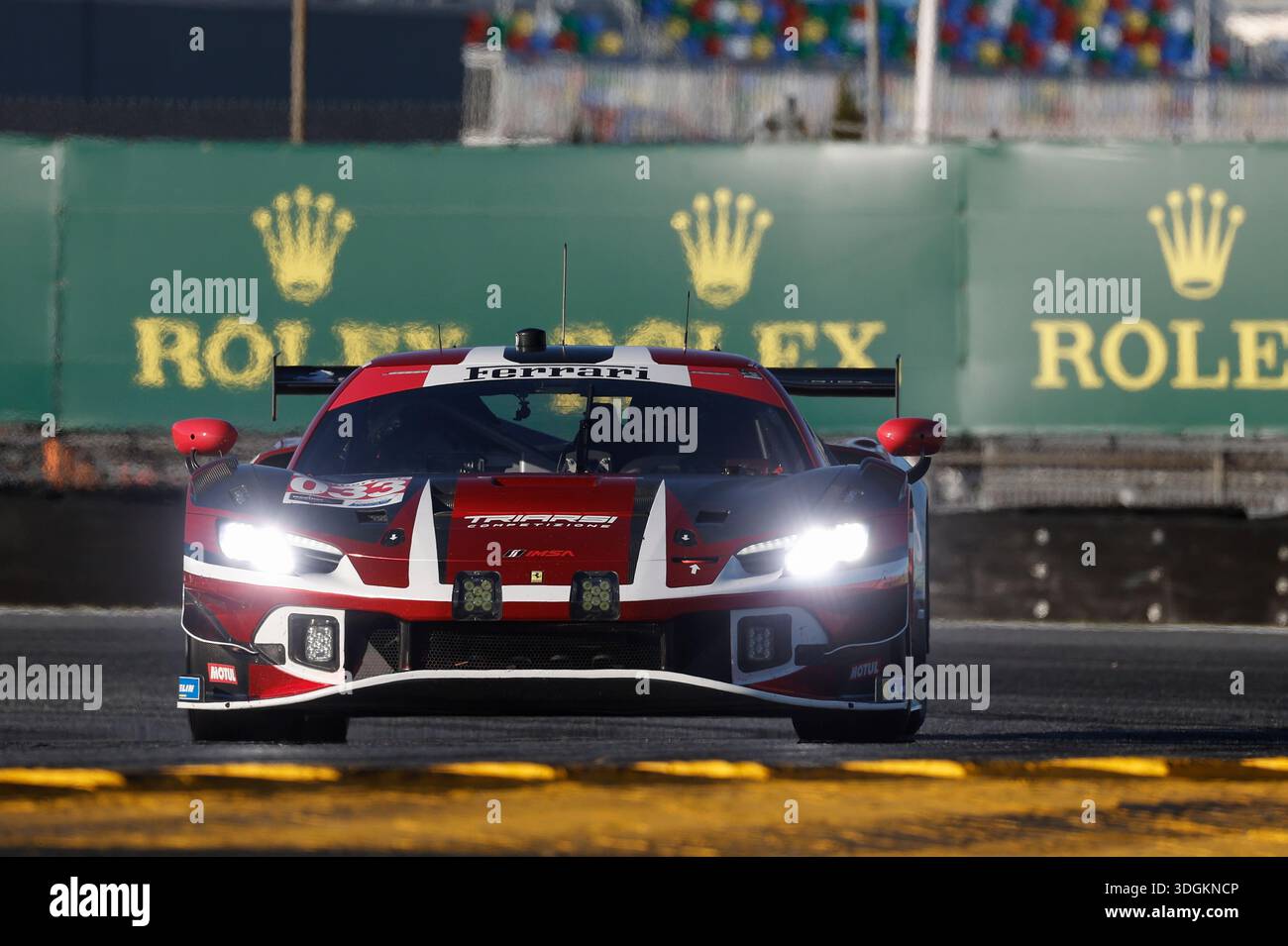 DAYTONA BEACH, FL - JANUARY 16: #033: Triarsi Competizione, Ferrari 296 ...