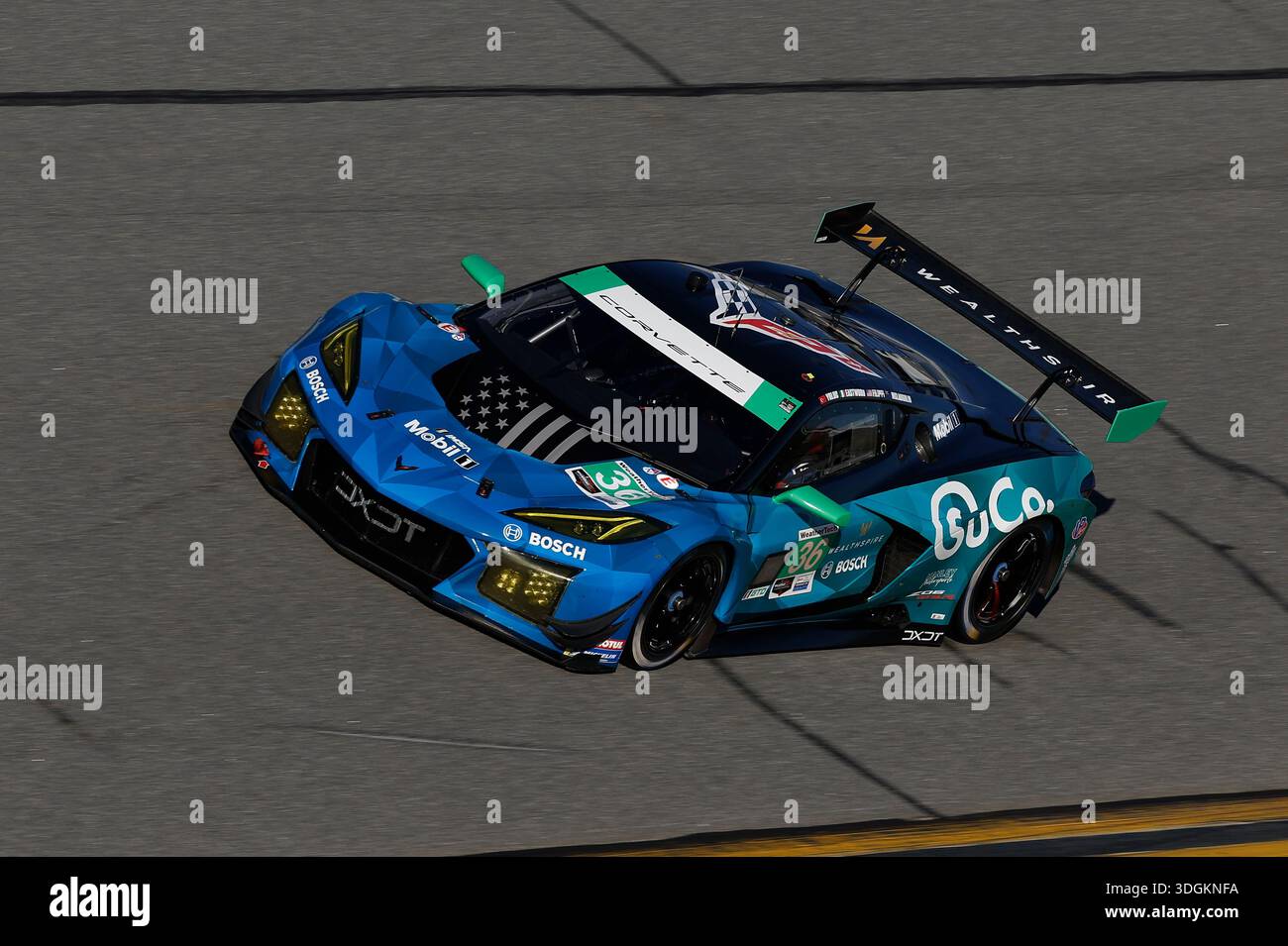 DAYTONA BEACH, FL - JANUARY 16: #36: DXDT Racing, Corvette Z06 GT3.R ...