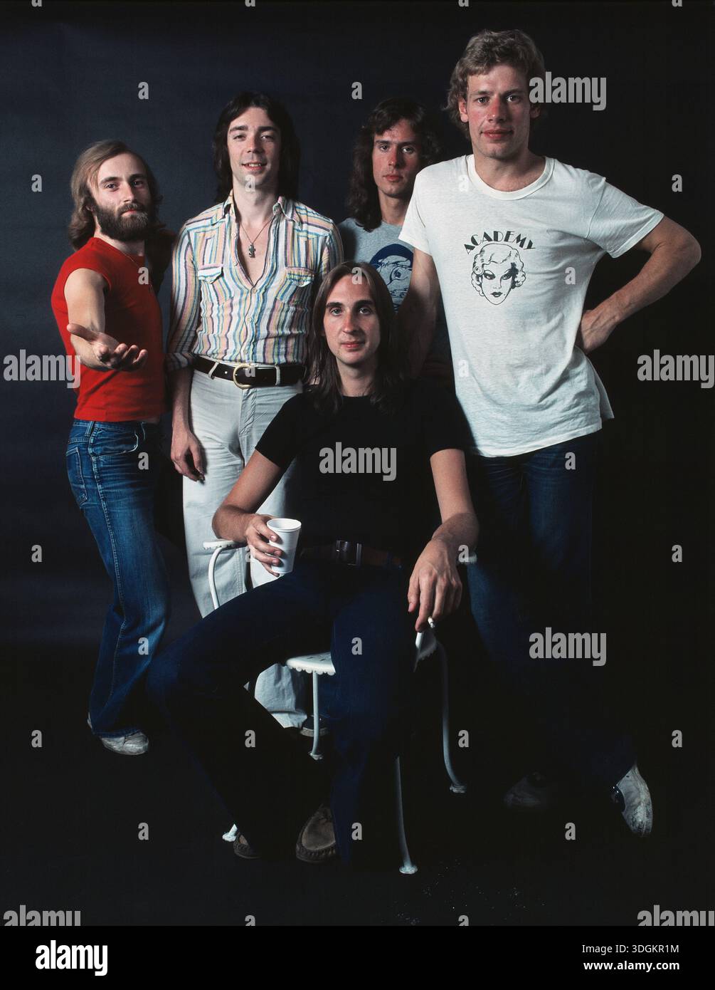 Genesis band 1976 hi-res stock photography and images - Alamy