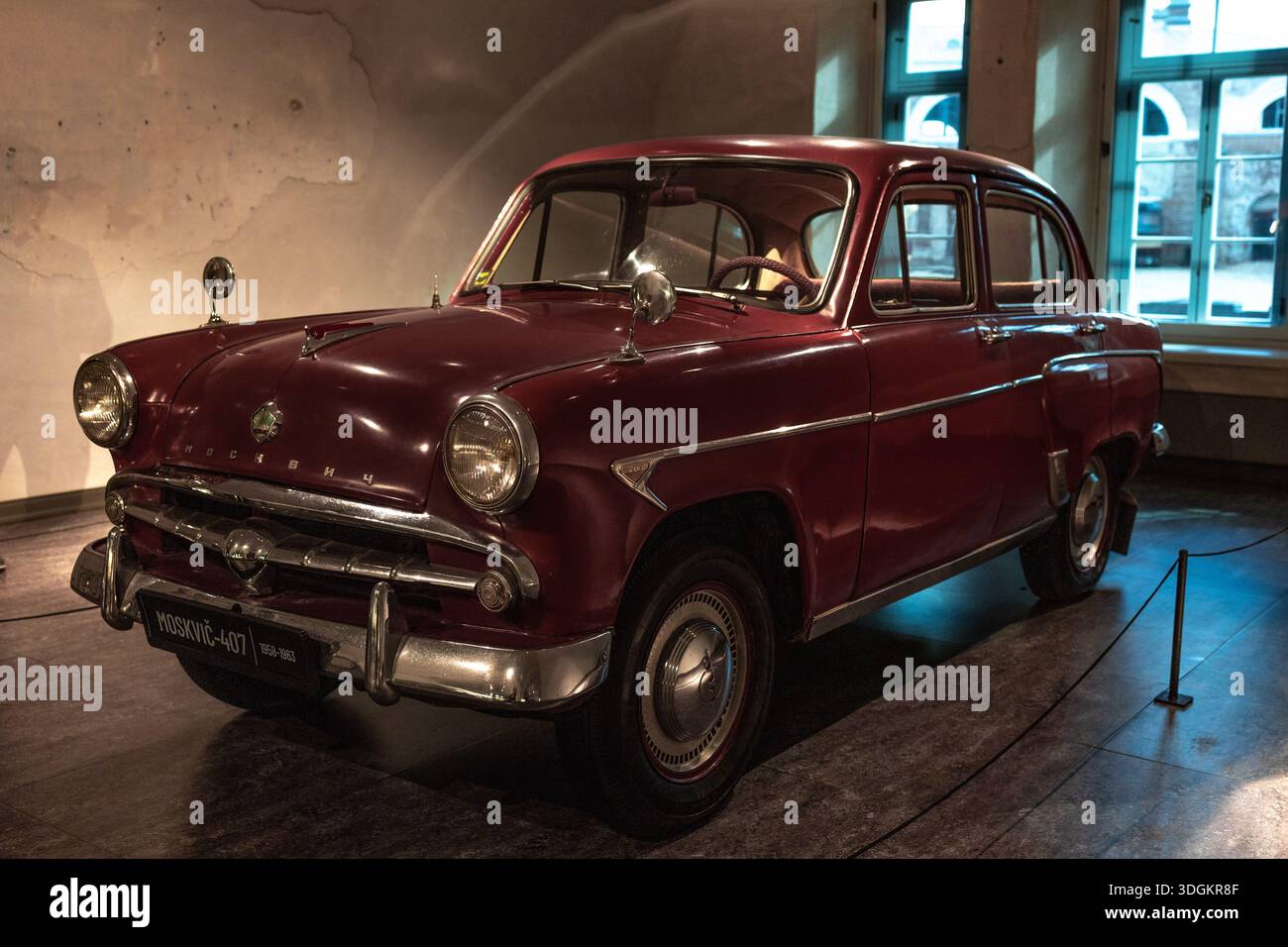 Photo Ancienne Moskvitch 1500 1973 – Voiture De Rallye Historique Neuve