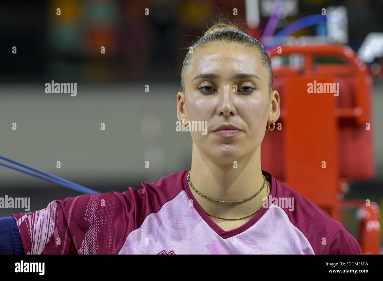 EKATERINA ANTROPOVA During Savino Del Bene Scandicci Vs Igor Gorgonzola Ekaterina Antropova During Savino Del Bene Scandicci Vs Igor Gorgonzola Novara Volleyball Italian Serie A1 Women Match In Florence Italy January 17 2026 3DGM3MW