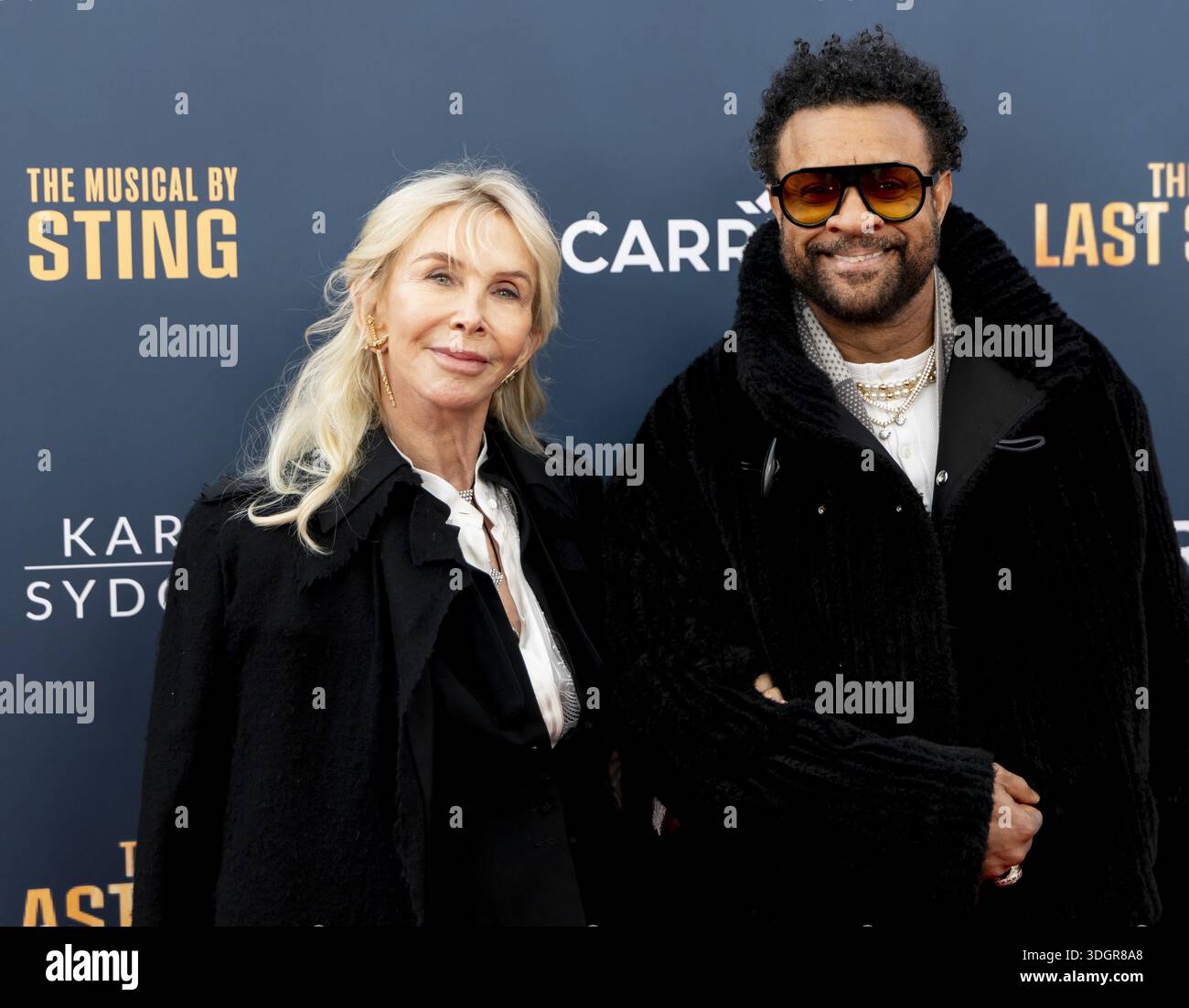 AMSTERDAM Trudie Styler STING s Wife And Singer Shaggy Orville amsterdam-trudie-styler-sting-s-wife-and-singer-shaggy-orville