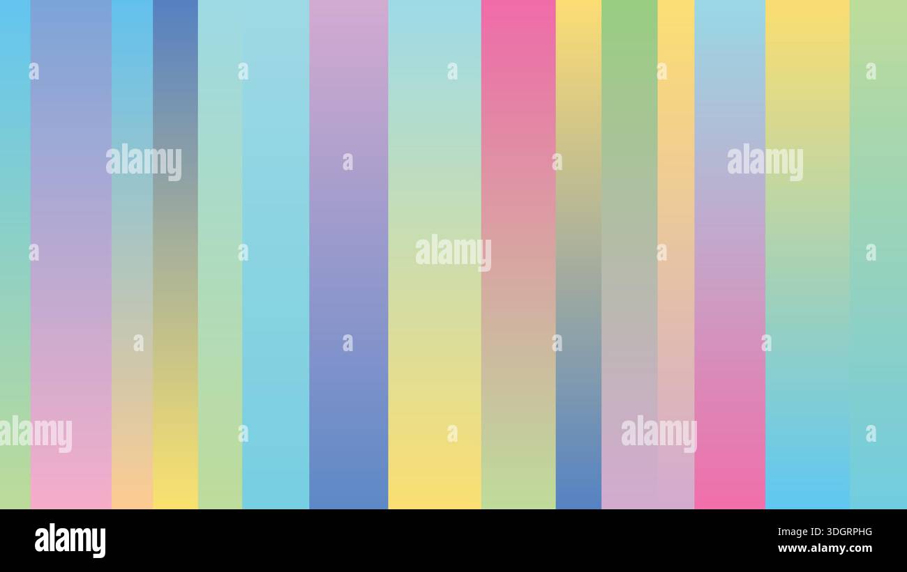 Vertical pastel line gradients forming soothing texture vector. Abstract minimalist background with soft linear stripes and elegant calm style Stock Vector