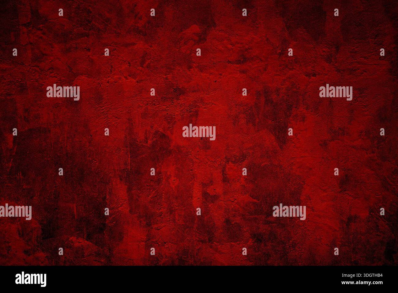 Dark Grunge Red Concrete Texture Wall Background Stock Photo