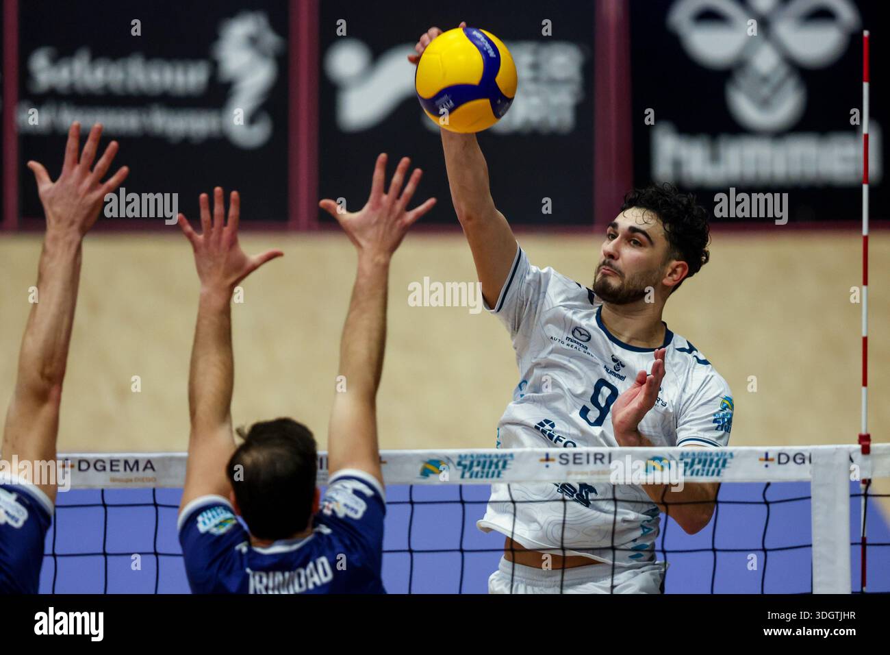 Tibo RIPPERT of Toulouse during the Marmara Spike League match between ...