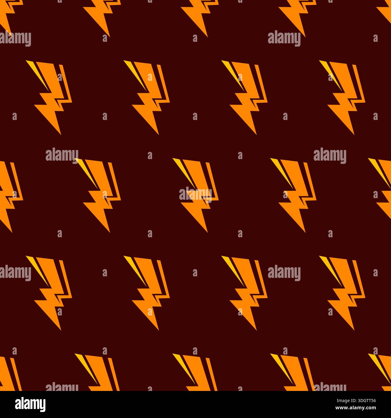 Lightning seamless pattern vector illustration. Bolt Background vector Stock Vector