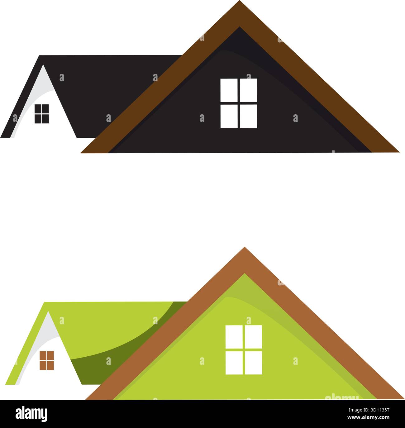 home logo design vector house logo design Stock Vector