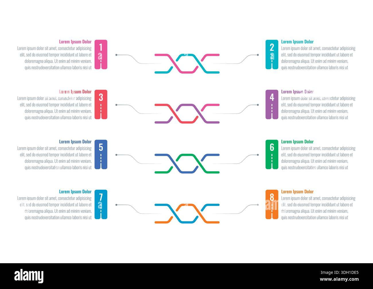 Vector Infographic design with icons.process diagram, flow chart, info ...