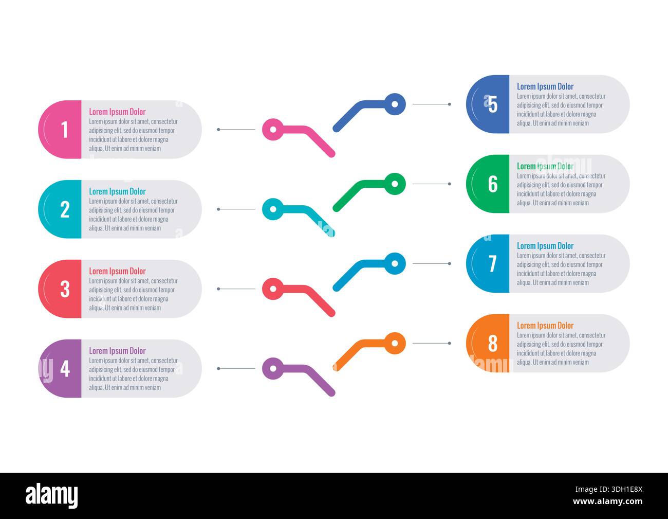 Vector Infographic design with icons.process diagram, flow chart, info ...