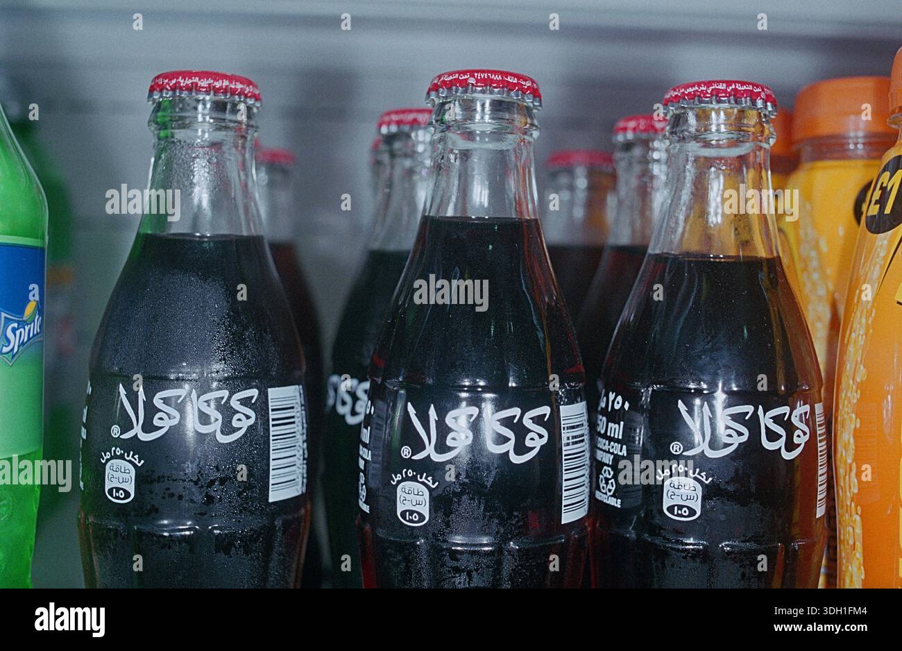 Bottles of an 