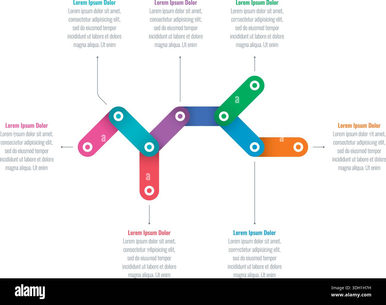 Excel Ribbon Infographic infographic template for magazine, annual report. infographic template ...