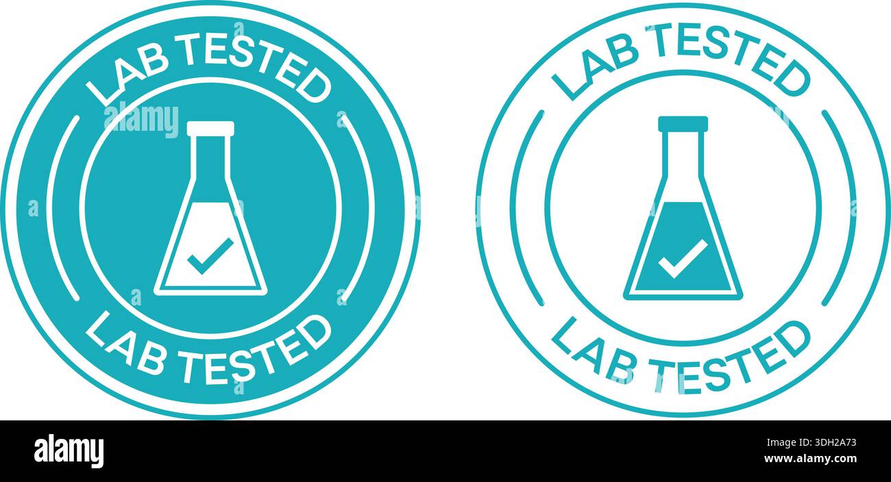 Blue tick symbol certification Stock Vector Images - Alamy