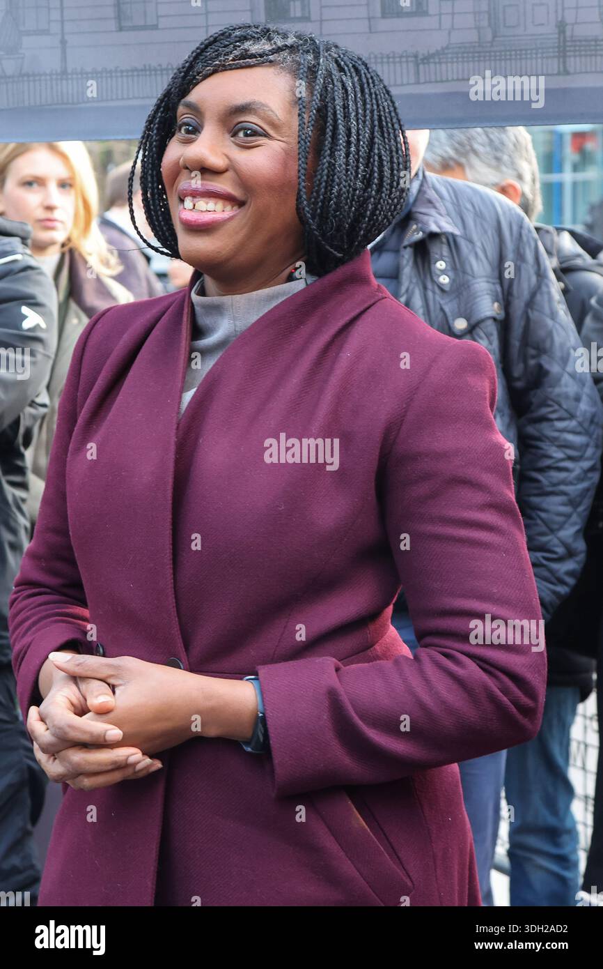 London, UK. 17th Jan, 2026. Conservative Party leader Kemi Badenoch ...