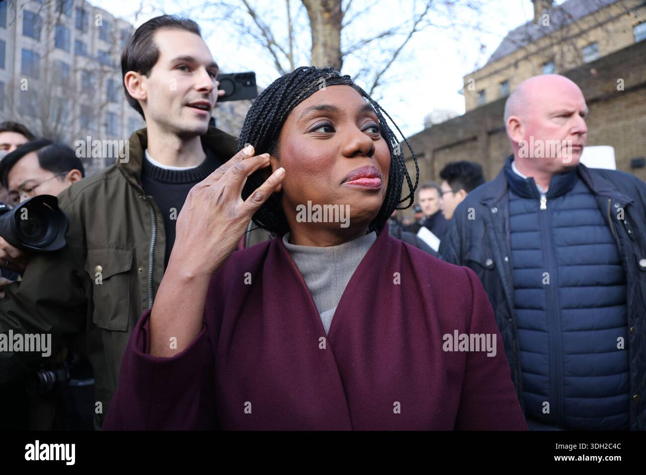 London, UK. 17th Jan, 2026. Conservative Party leader Kemi Badenoch ...