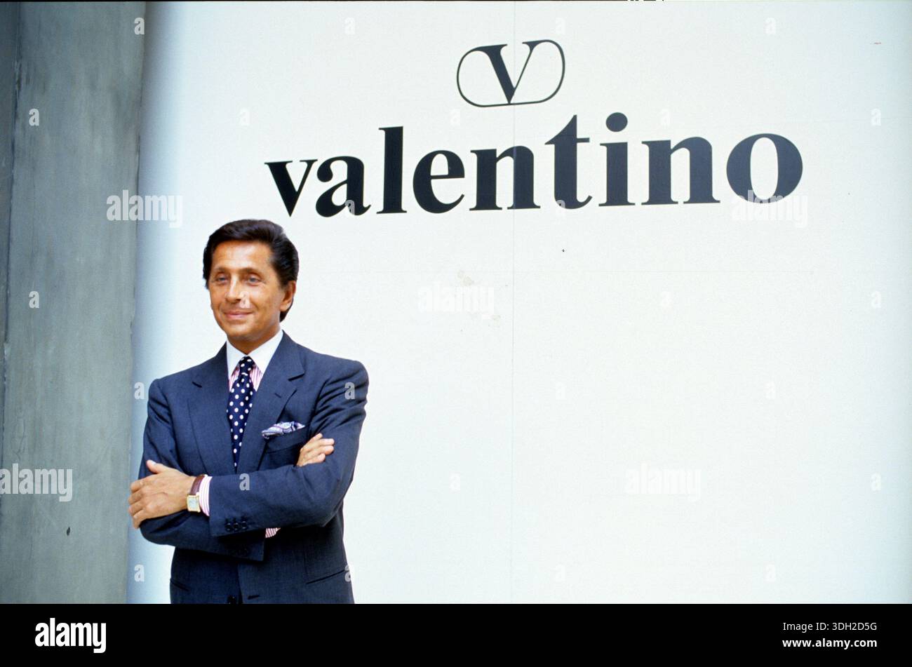 milan archive 90s in the photo: Valentino Garavani ©fotostore