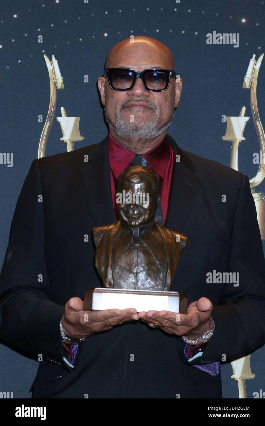 Laurence Fishburne at arrivals for The Society of Voice Arts and ...