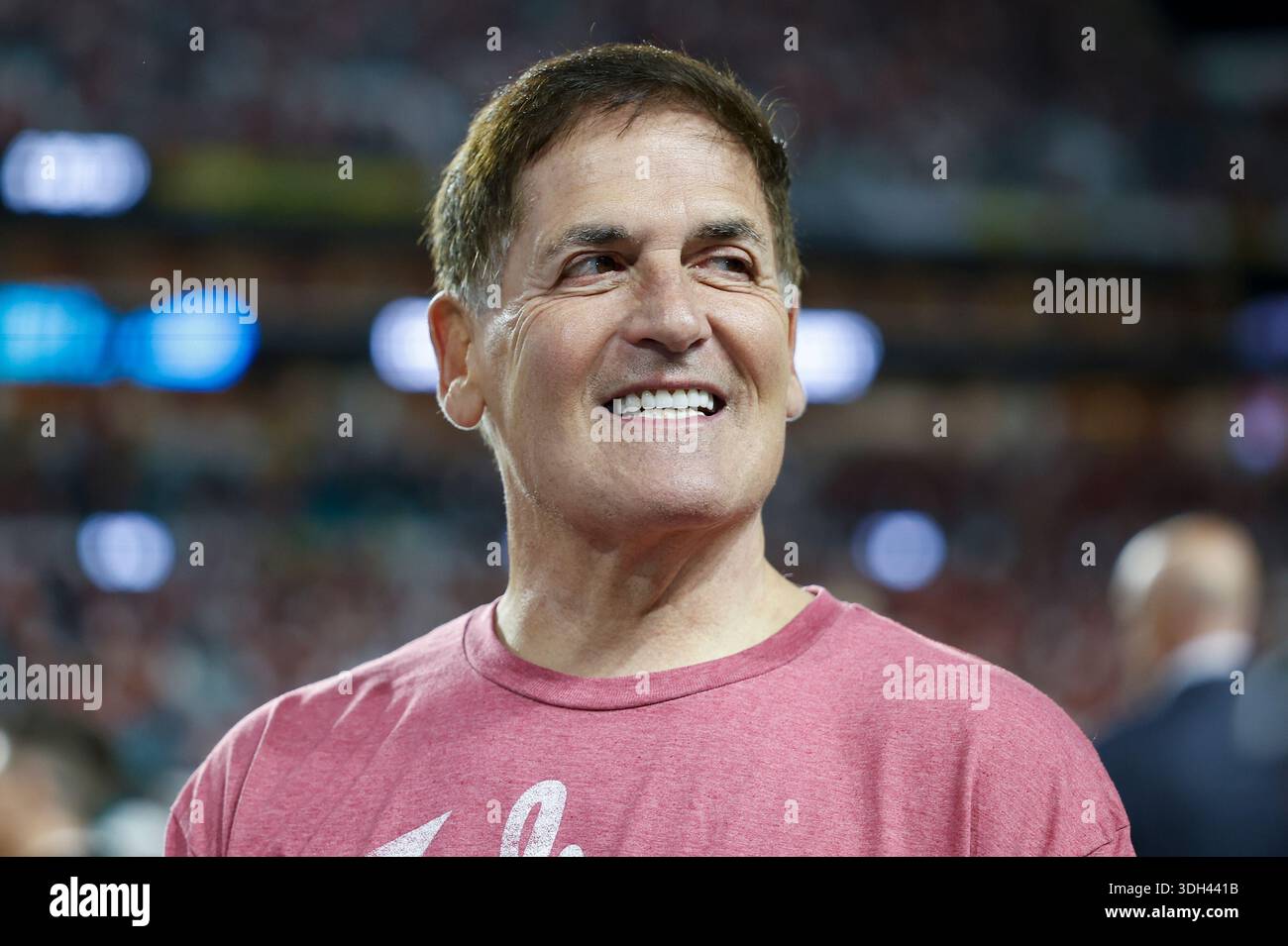 MIAMI GARDENS, FL - JANUARY 19: Mark Cuban looks on before the Indiana ...