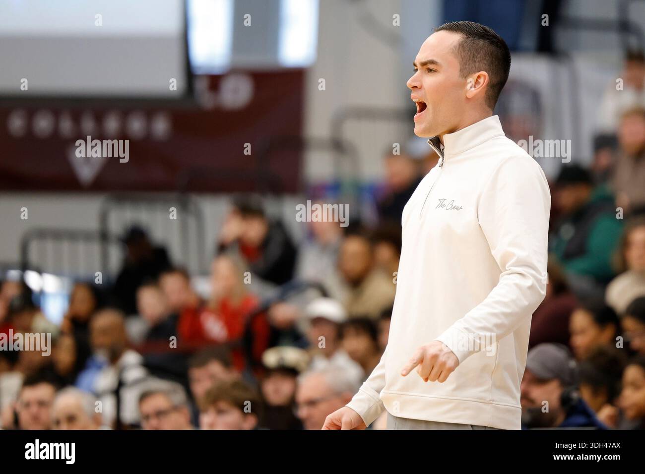 Prolific Prep head coach Ryan Bernardi on the sidelines against Dynamic ...