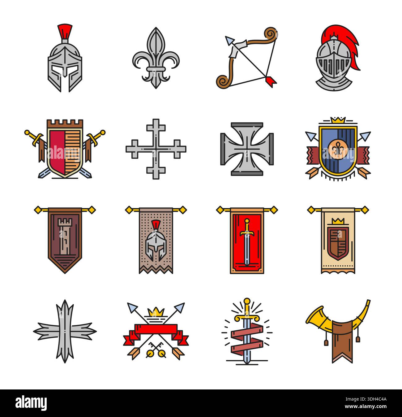 Medieval Heraldic Symbols
