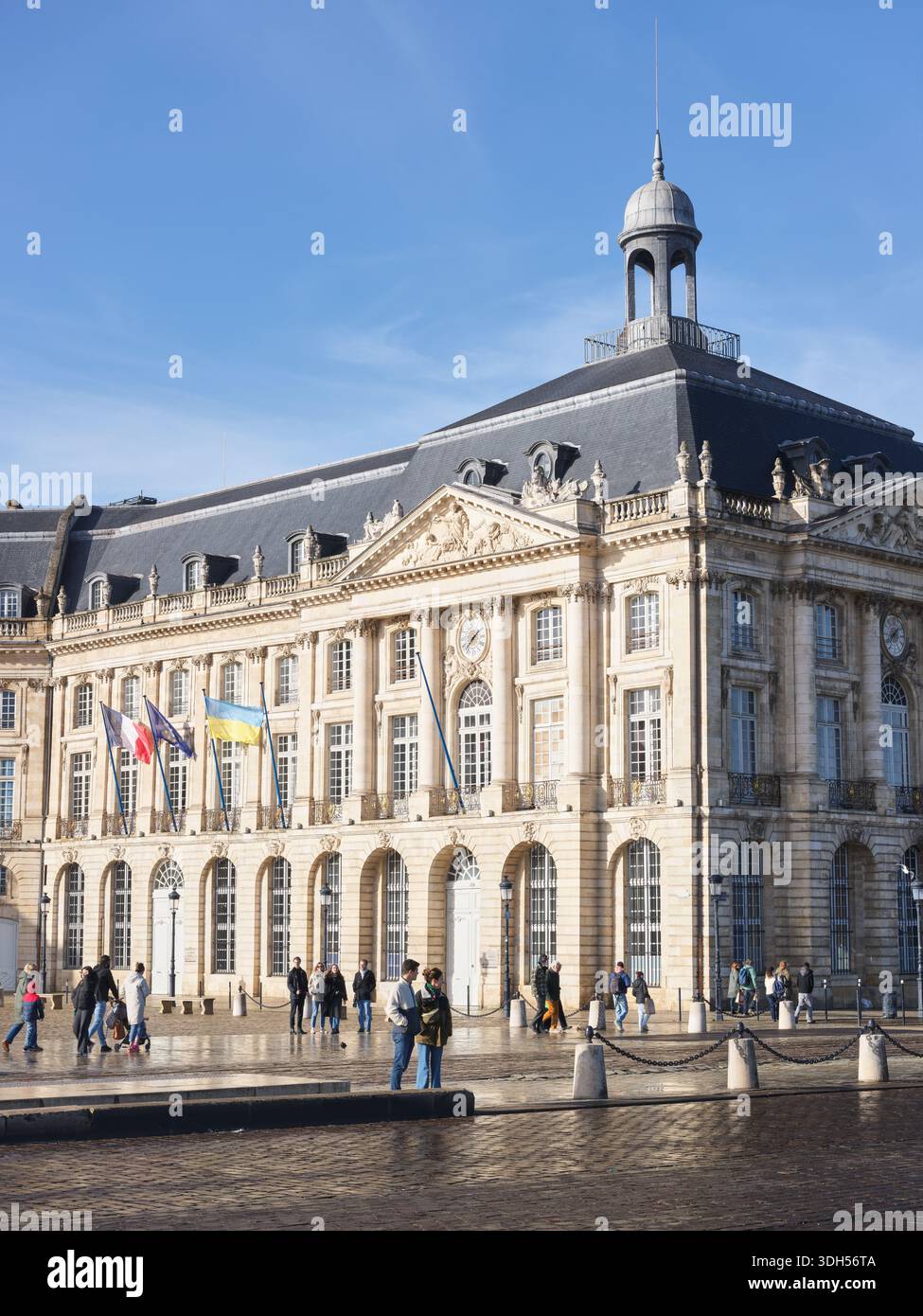 Chambre de Commerce et d'Industrie, Bordeaux, France. Stock Photo