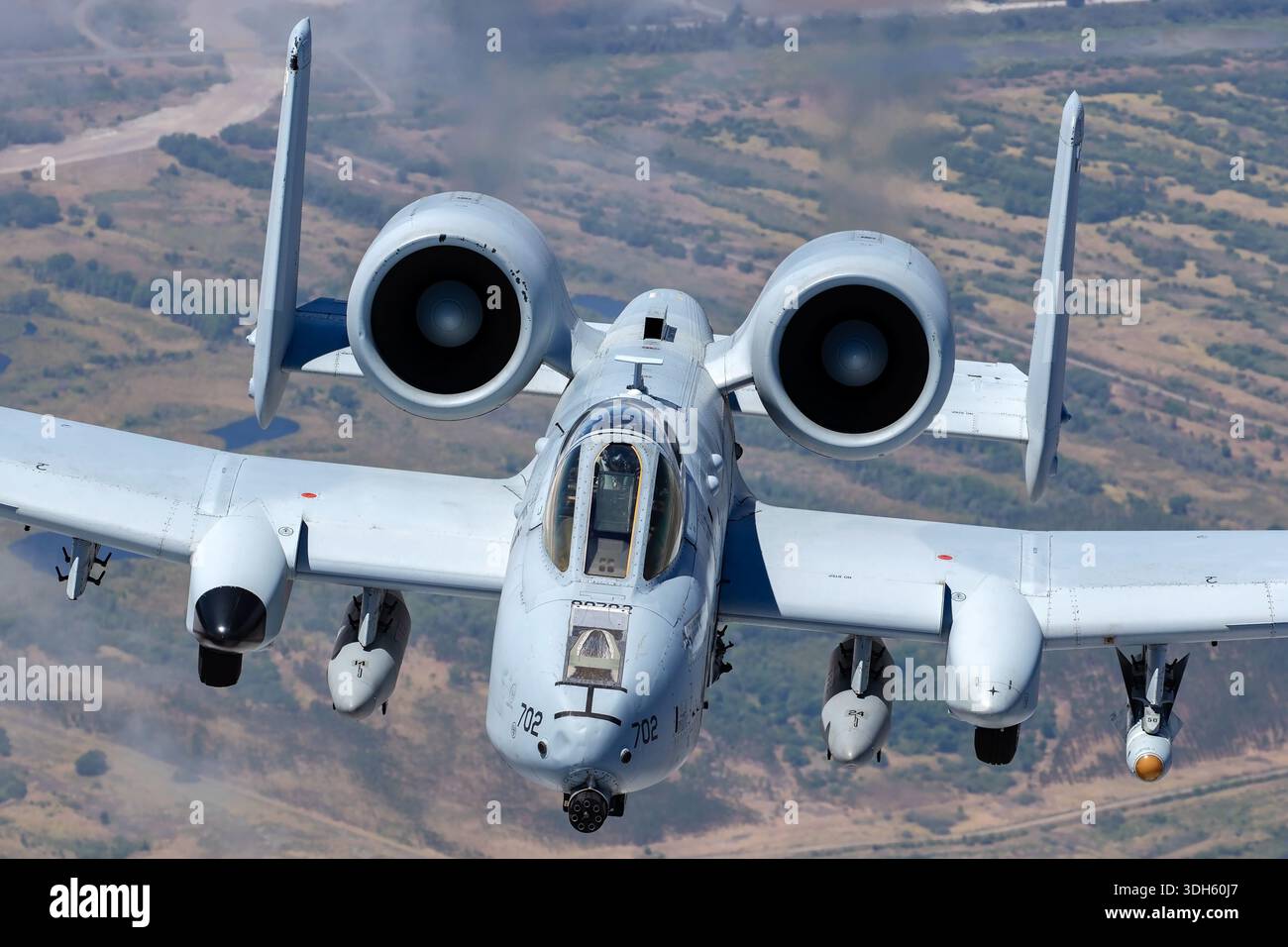 The A-10 Thunderbolt II, registration 78-0702, alternate serial AF78 ...