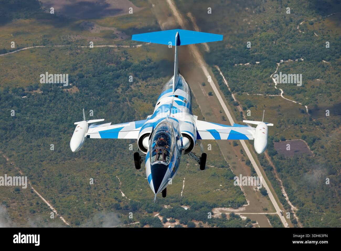 The Lockheed Martin TF-104G Starfighter, registration N992SF ...