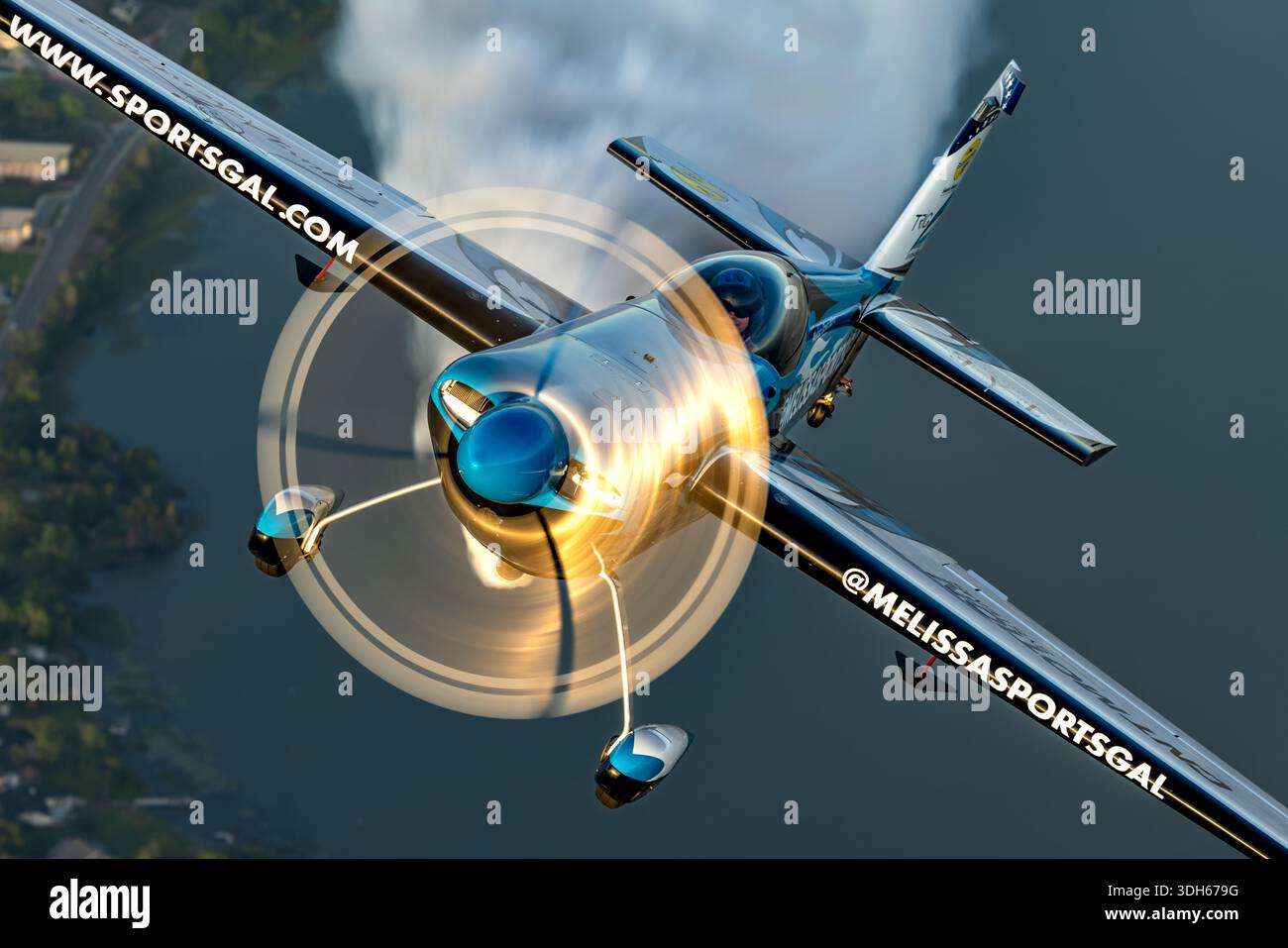 Air-to-air close-up of Zivko Edge 540 N540SG, serial 0035, flown by ...
