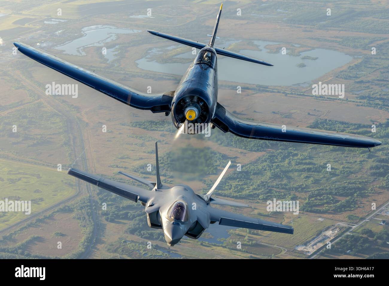 This aviation display at Sun N Fun Aerospace Expo Florida 2025 features ...