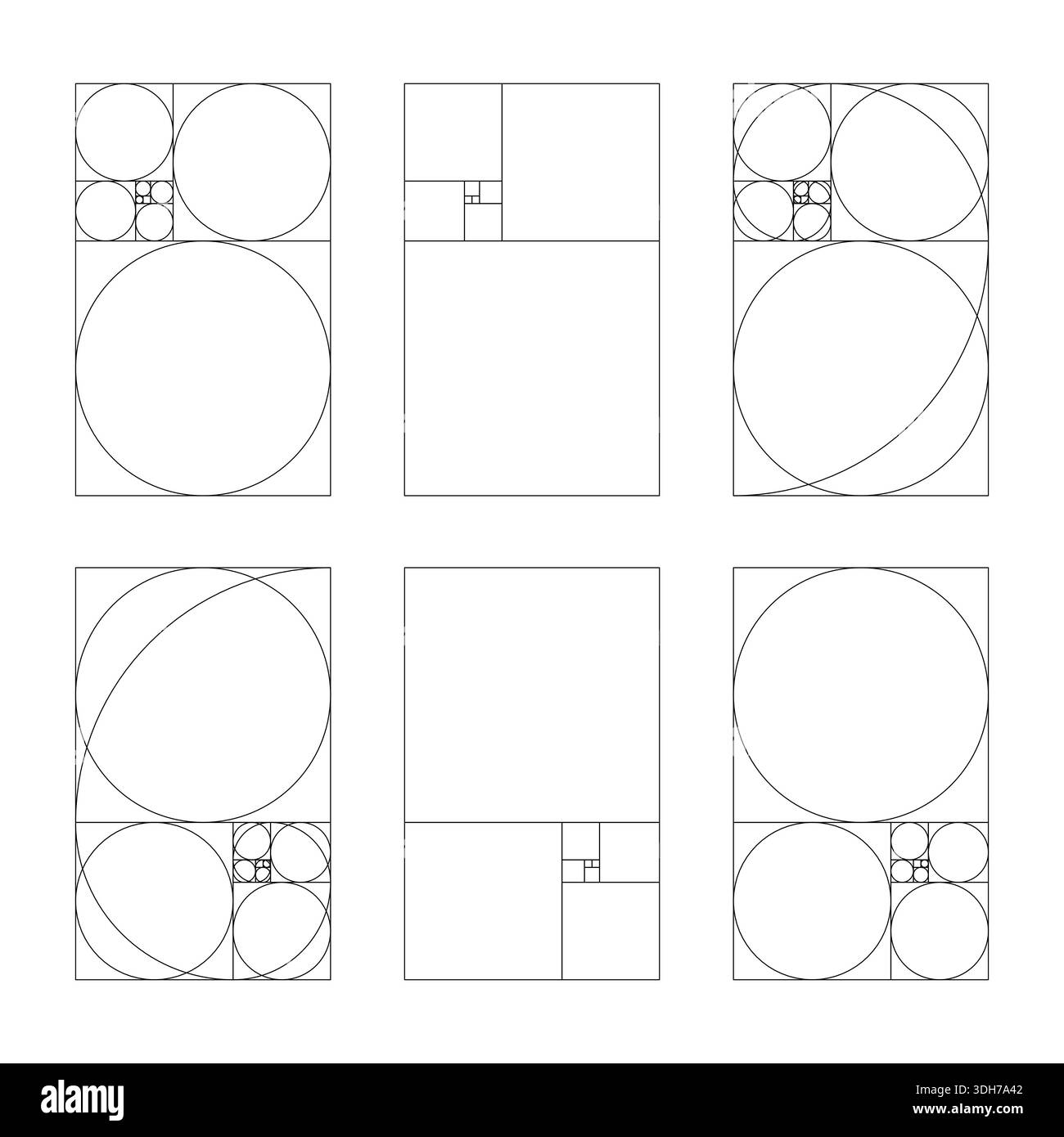 Vertical Rasio Vertical golden ratio harmony proportions different templates ...