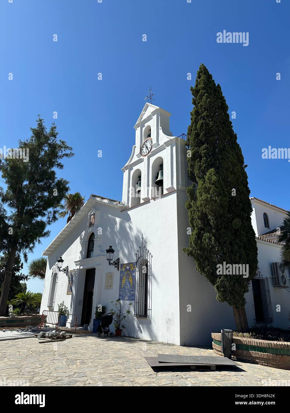 Temple on the Hill - Smartphone Captured Stock Image
