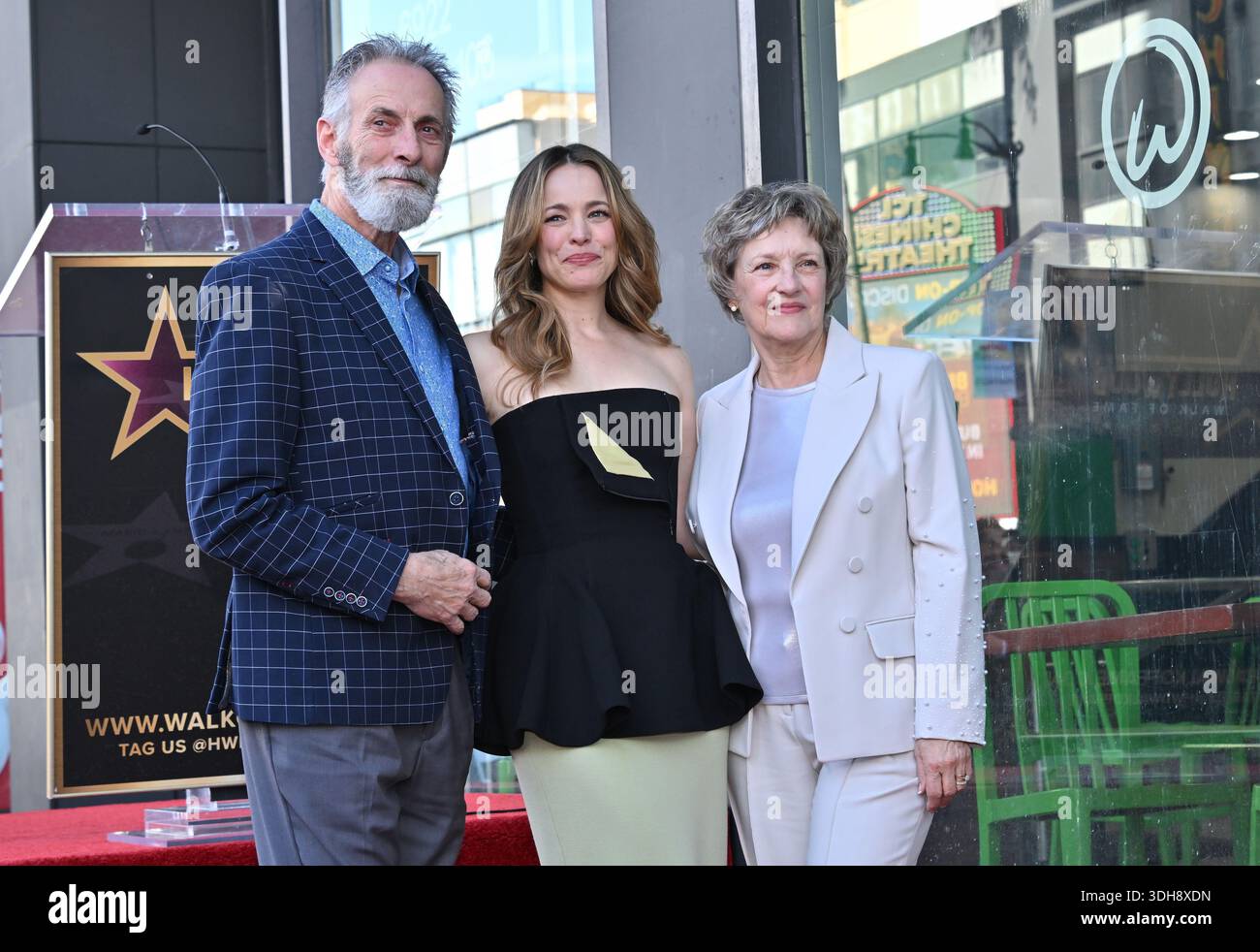 Lance McAdams, Rachel McAdams and Sandra McAdams at Rachel McAdams ...