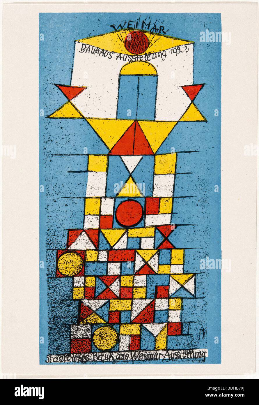 Paul klee bauhaus hi-res stock photography and images - Alamy