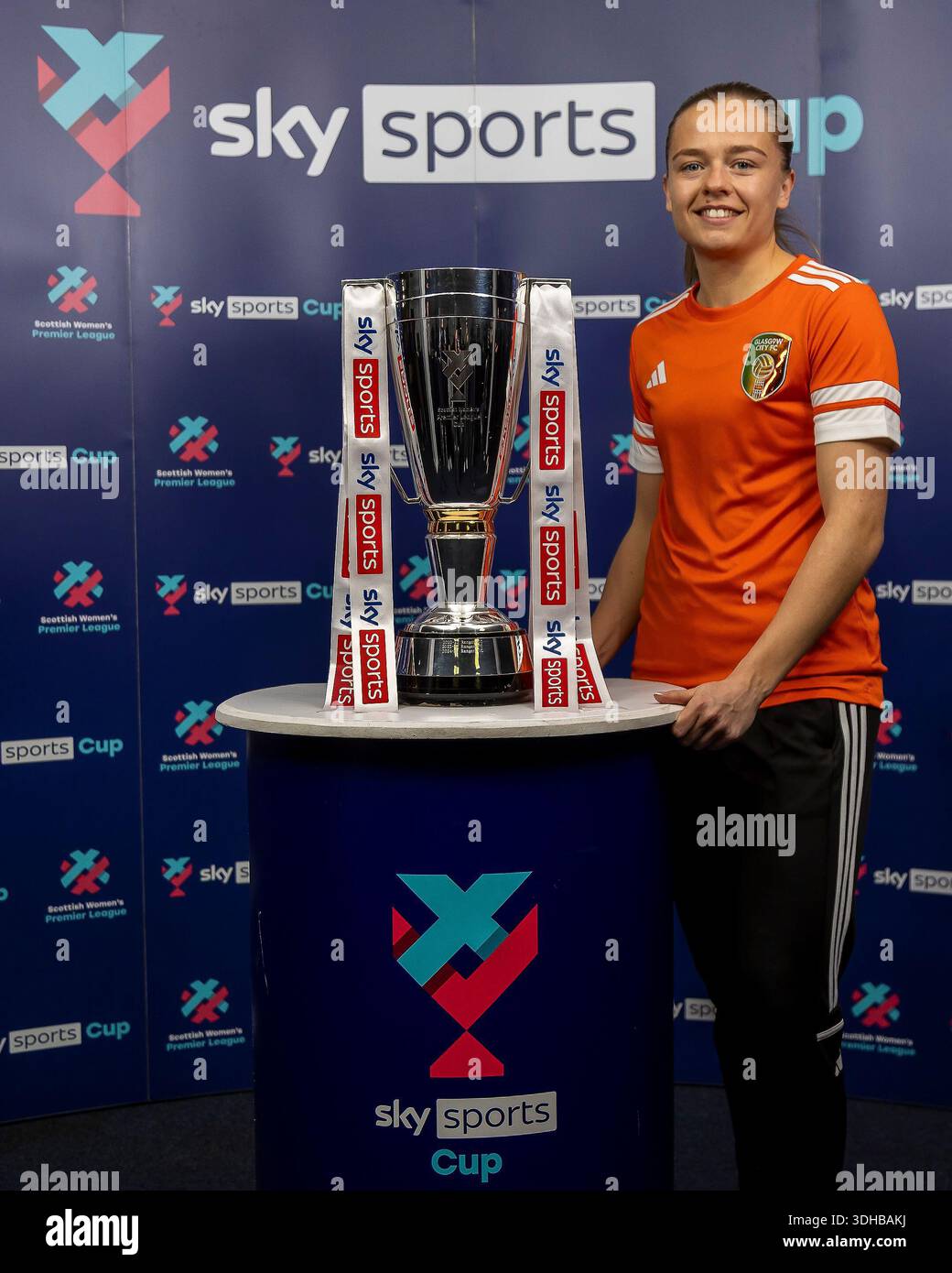 Hampden Park, Scotland. 20 January 2026. Amy Muir of Glasgow City FC ...