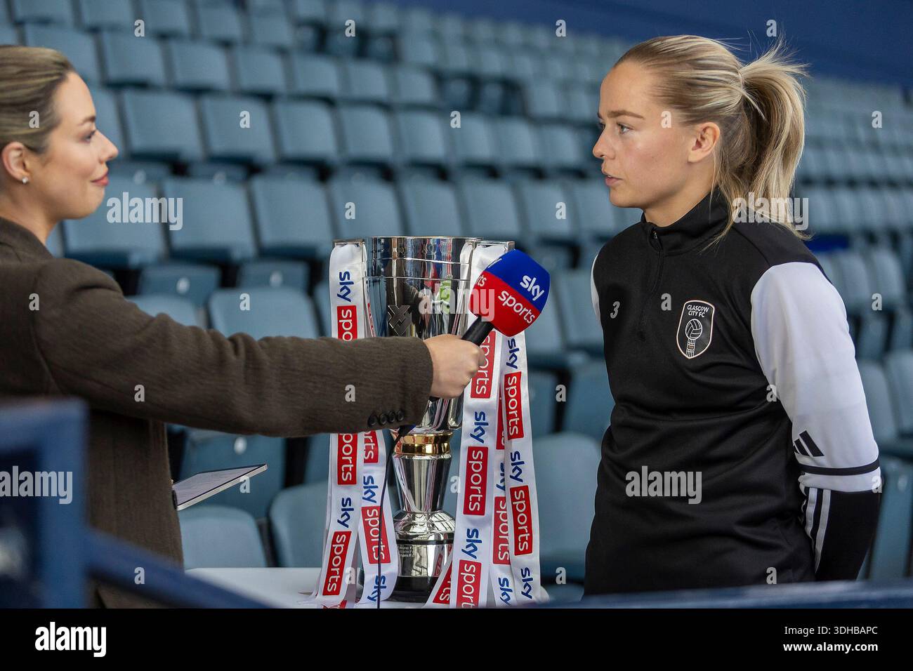 Hampden Park, Scotland. 20 January 2026. Amy Muir of Glasgow City FC ...