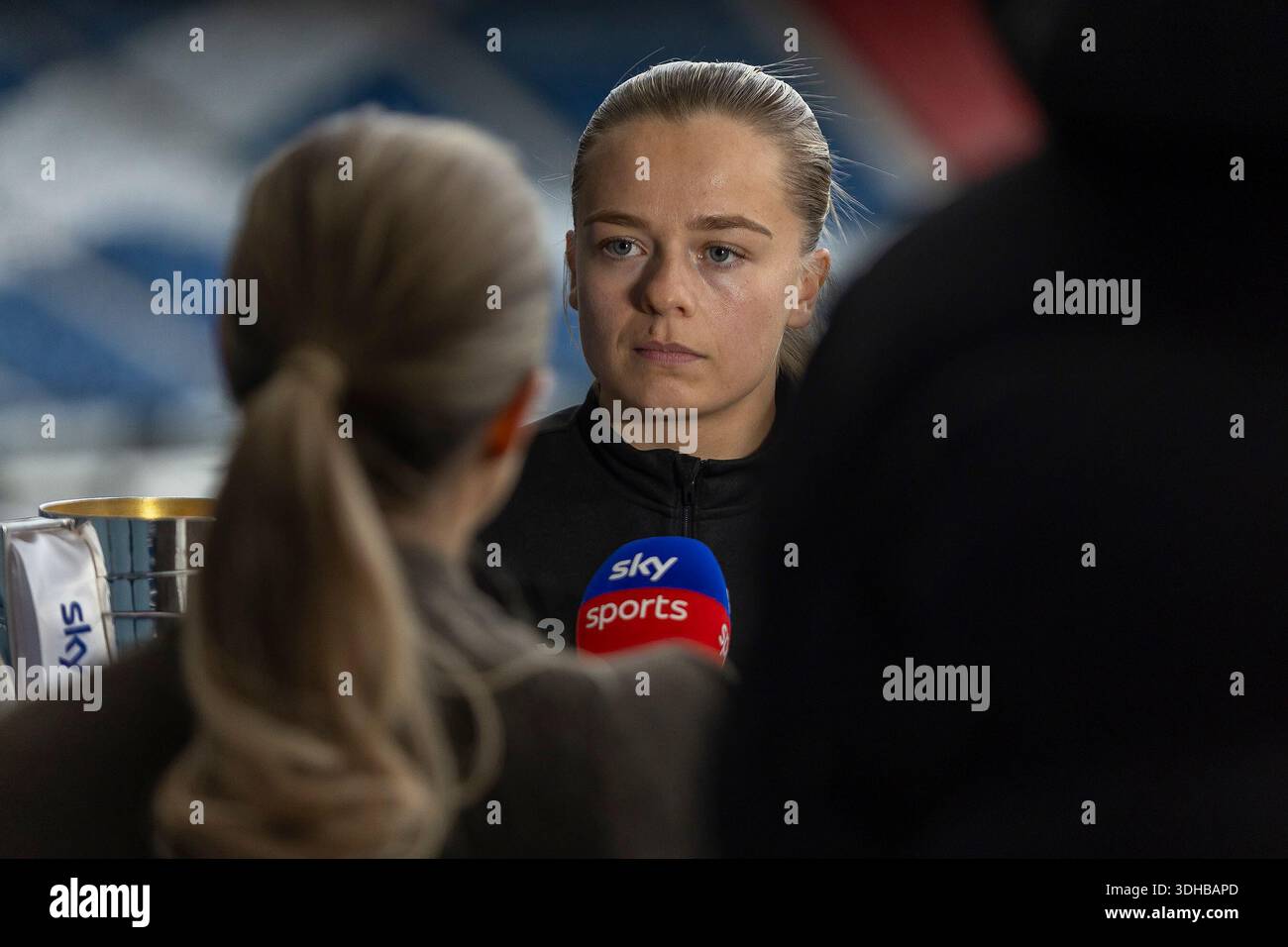 Hampden Park, Scotland. 20 January 2026. Amy Muir of Glasgow City FC ...