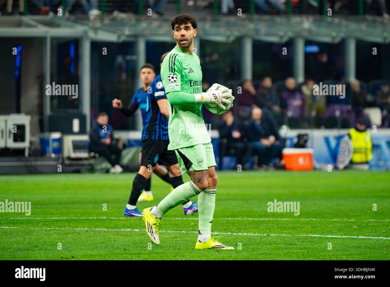 David Raya (Arsenal FC) during the UEFA Champions League, League phase ...