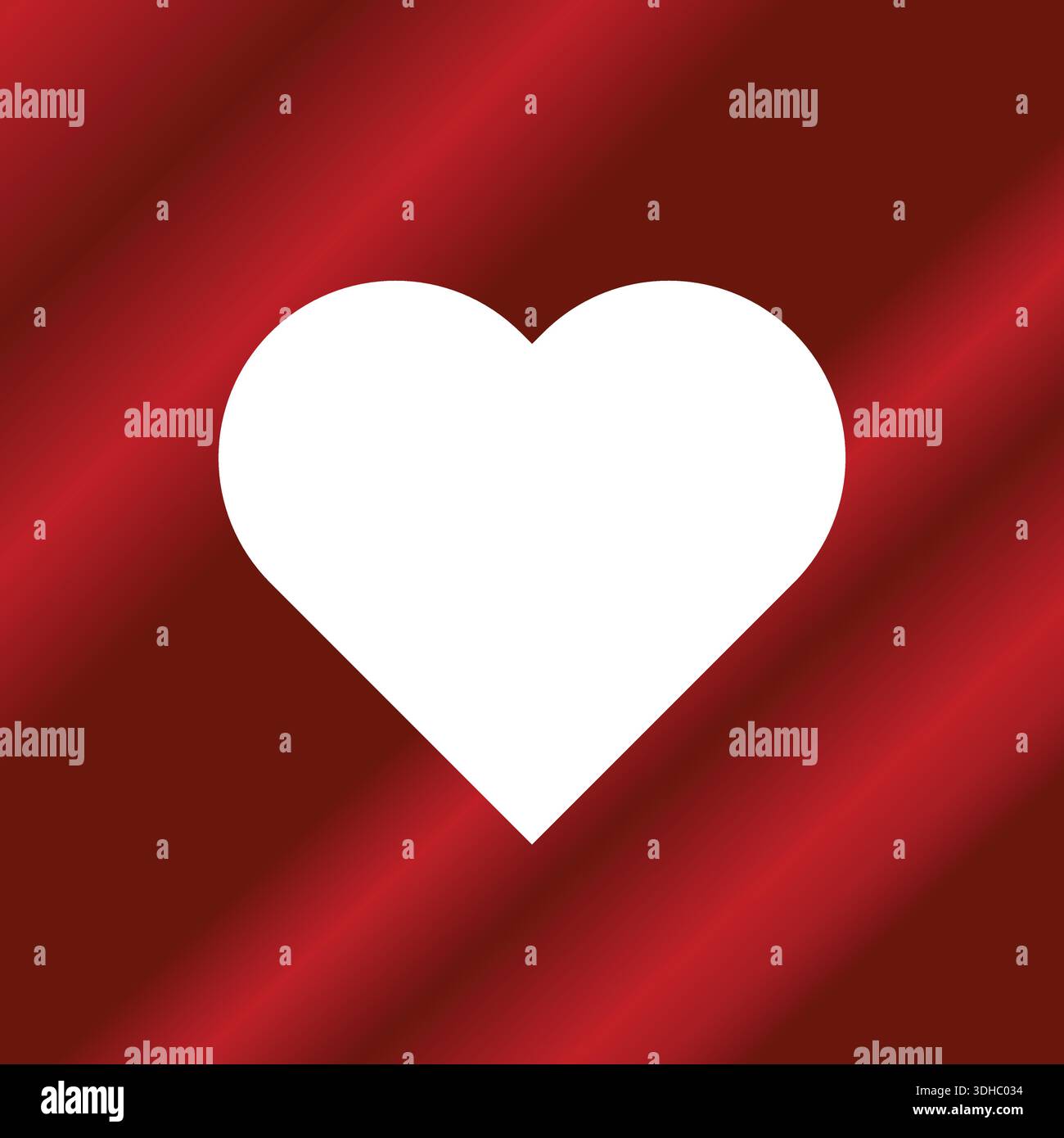 Valentine’s Day Greeting Card with Space for Text, red gradient abstract Stock Vector