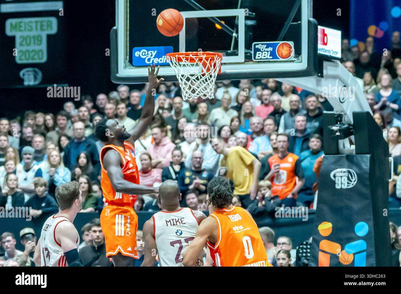 Chemnitz, Germany January 18, 2026: 1.BBL - 2025/2026 - Niners Chemnitz ...
