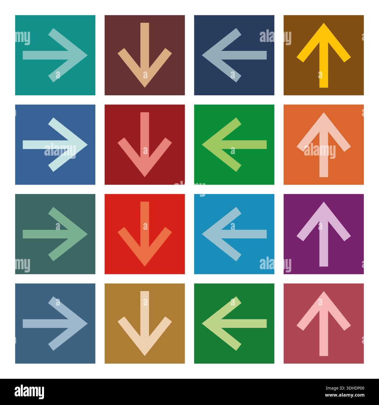 Arrows vector hi-res stock photography and images - Alamy