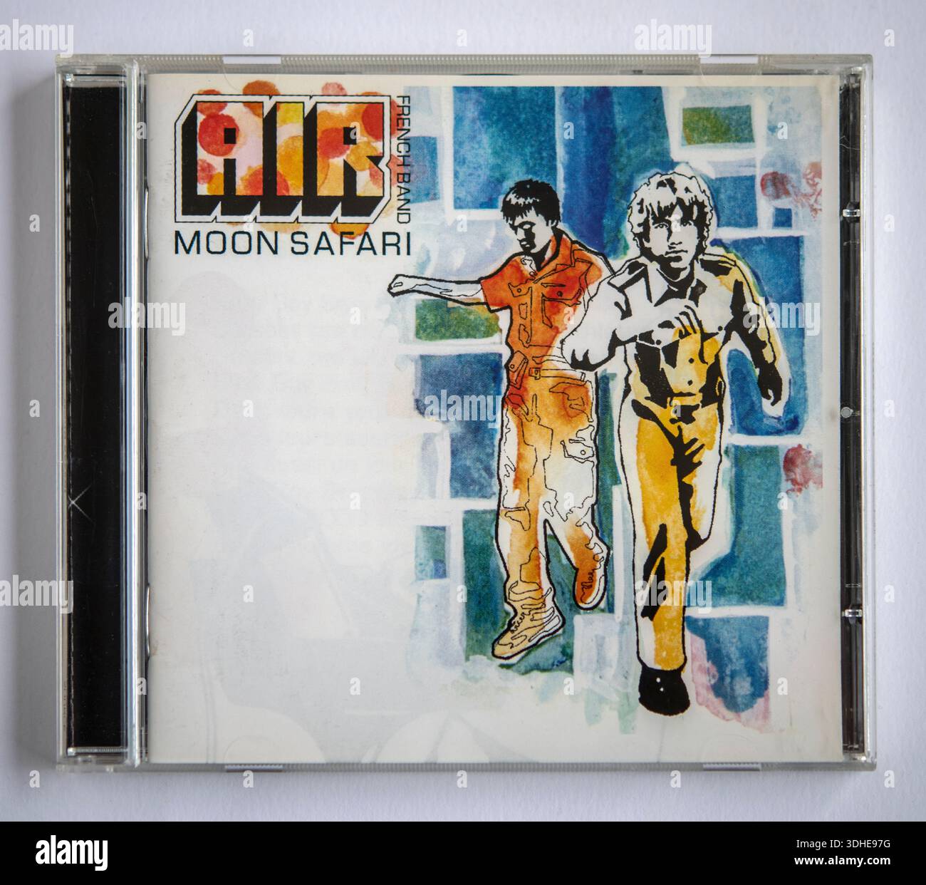 CD version of Moon Safari, the debut studio album by Air, which